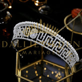 bijoux-diademe Diadème femme Argentée Tiare Moderne